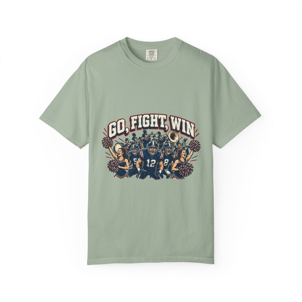 Go Fight Win Football Team T-Shirt