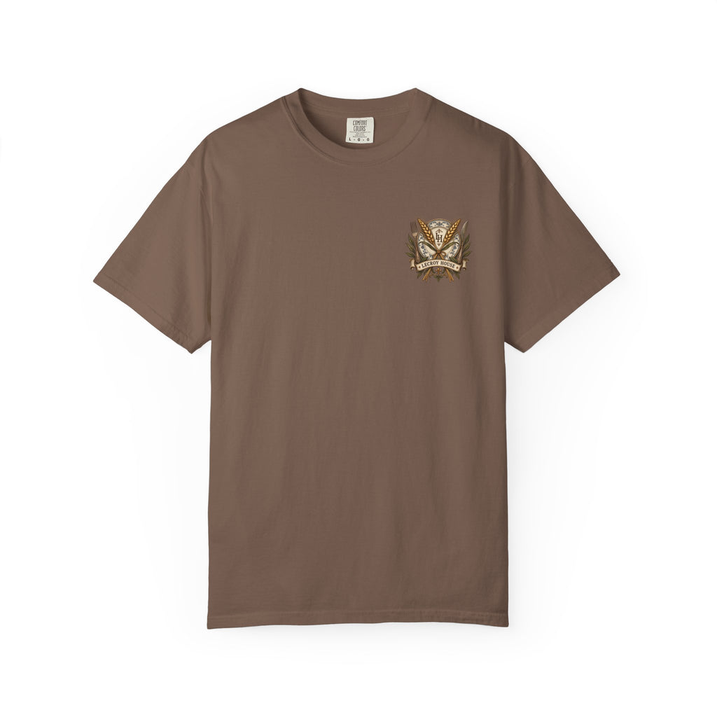 Thankful Feast T-Shirt — "Come Hungry, Leave Grateful" Thanksgiving Shirt