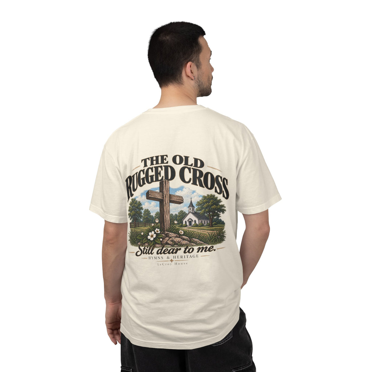 The Old Rugged Cross T-shirt — Christian Cross Graphic Tee