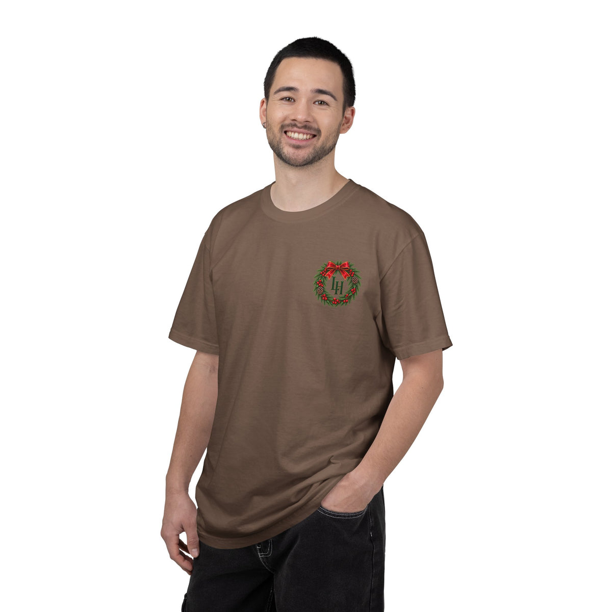 Christmas at the House T-Shirt — “Come Home for Christmas” Holiday Tee