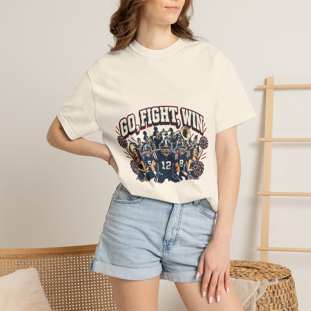 Go Fight Win Football Team T-Shirt