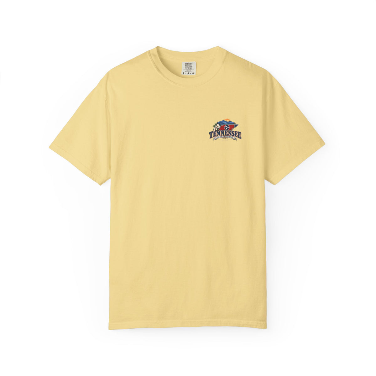 Tennessee Scenic T-Shirt — "Tennessee The Volunteer State" Vintage Travel Tee