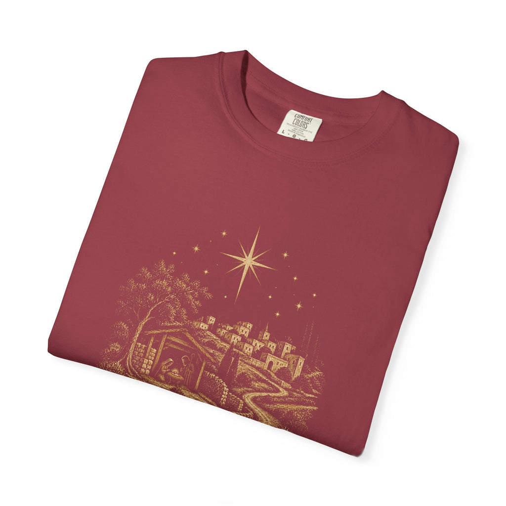 Small Town, Great Joy T‑Shirt — Vintage Christmas Holiday Tee