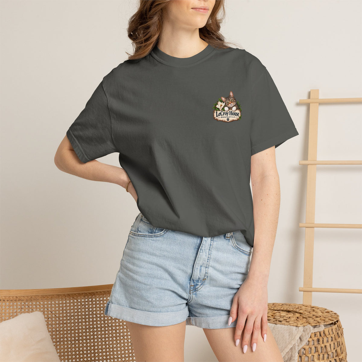 House Cat T-Shirt — Cozy Cat Lover Graphic Tee