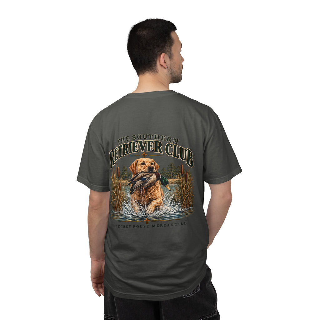 Retriever Club T-Shirt – 'The Southern Retriever Club' Hunting Dog Graphic Tee