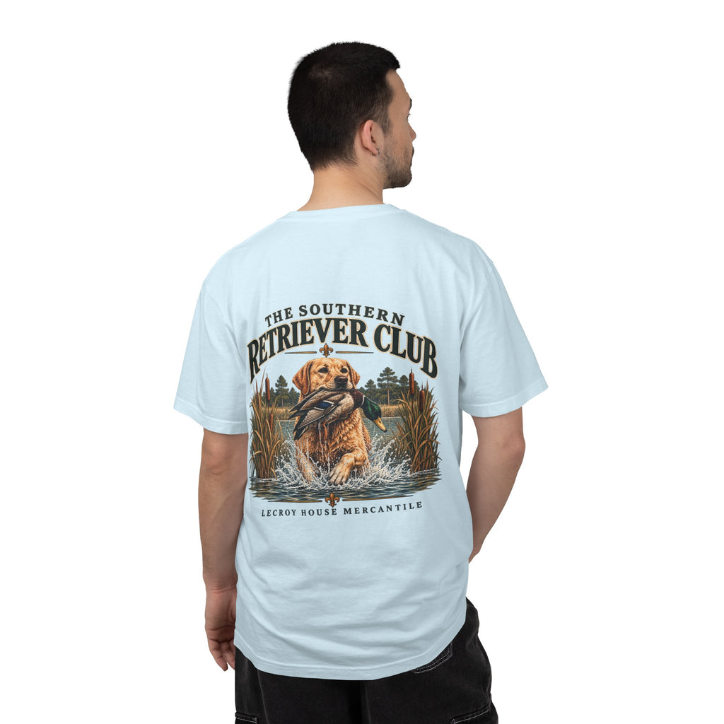 Retriever Club T-Shirt – 'The Southern Retriever Club' Hunting Dog Graphic Tee