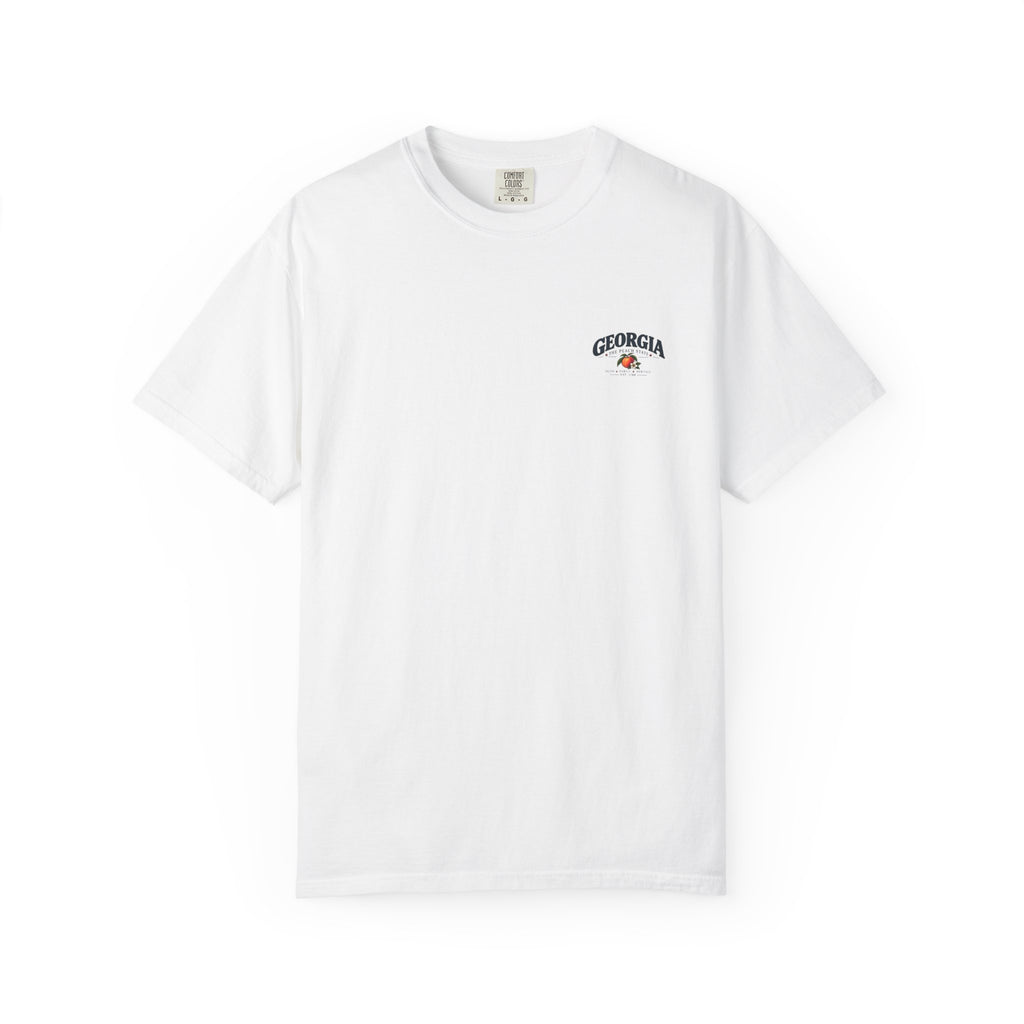 Georgia State T-Shirt — 'The Peach State' Scenic Back Print