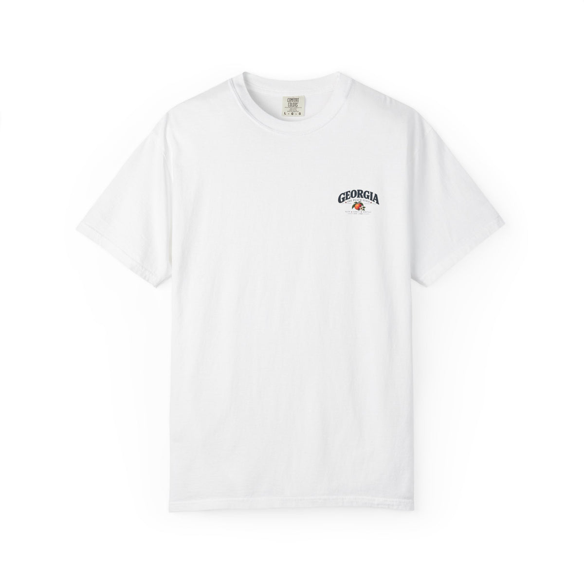 Georgia State T-Shirt — 'The Peach State' Scenic Back Print