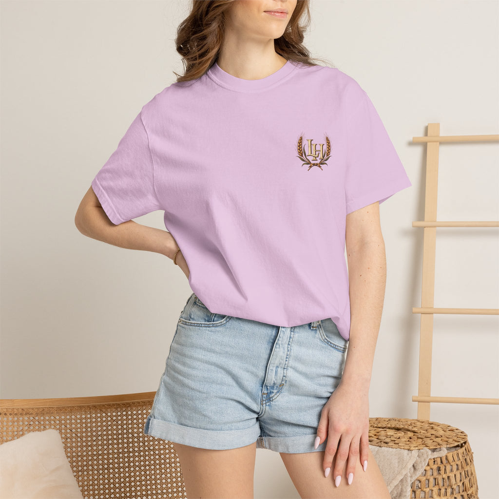 Thanksgiving Harvest T-Shirt — "Gather Close, Give Thanks" Fall Tee