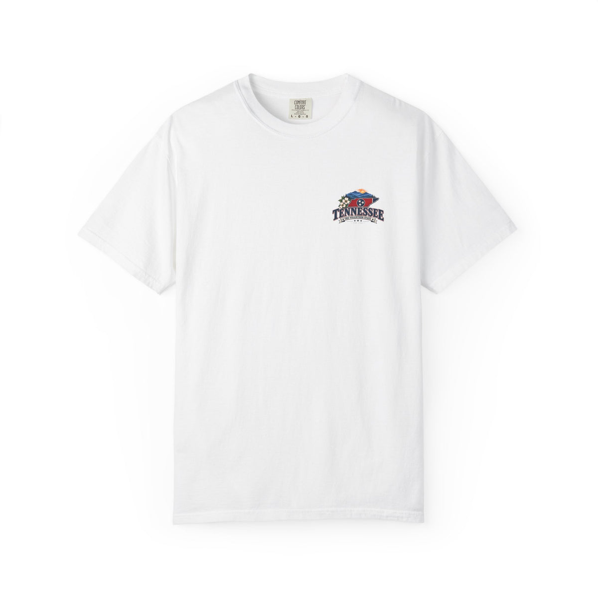 Tennessee Scenic T-Shirt — "Tennessee The Volunteer State" Vintage Travel Tee