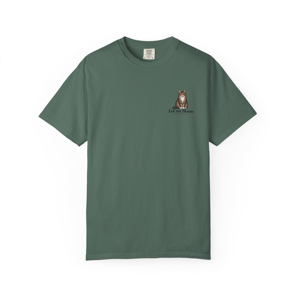 House Cat T-Shirt — "The House Cat" Vintage Cat Illustration (LeCroy House)