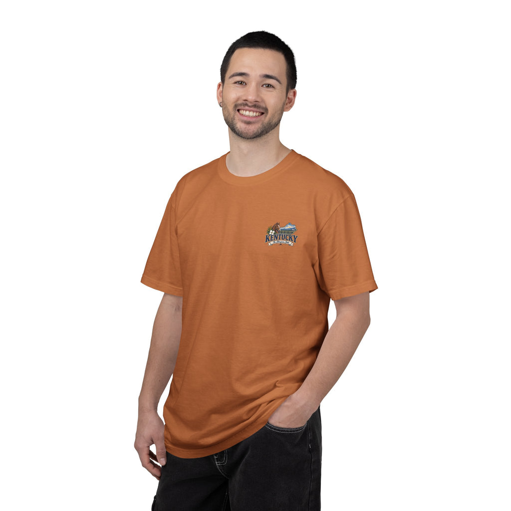Kentucky Scenic Horseback T-Shirt — The Bluegrass State Graphic Tee