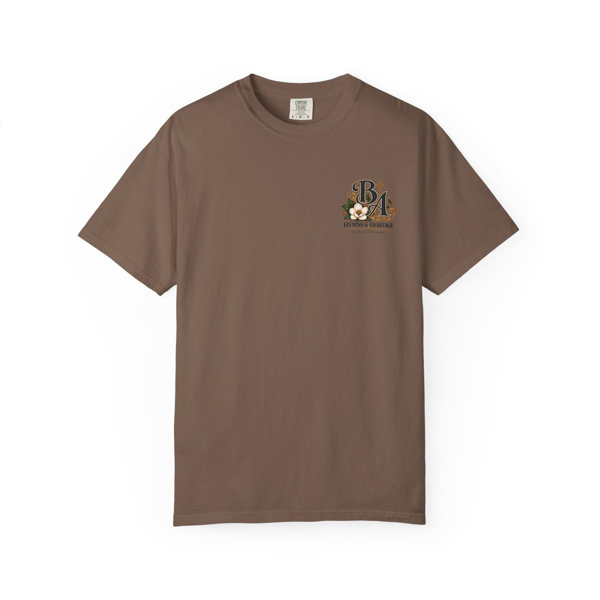 Blessed Assurance T-Shirt — "Jesus Is Mine" Floral Christian Tee