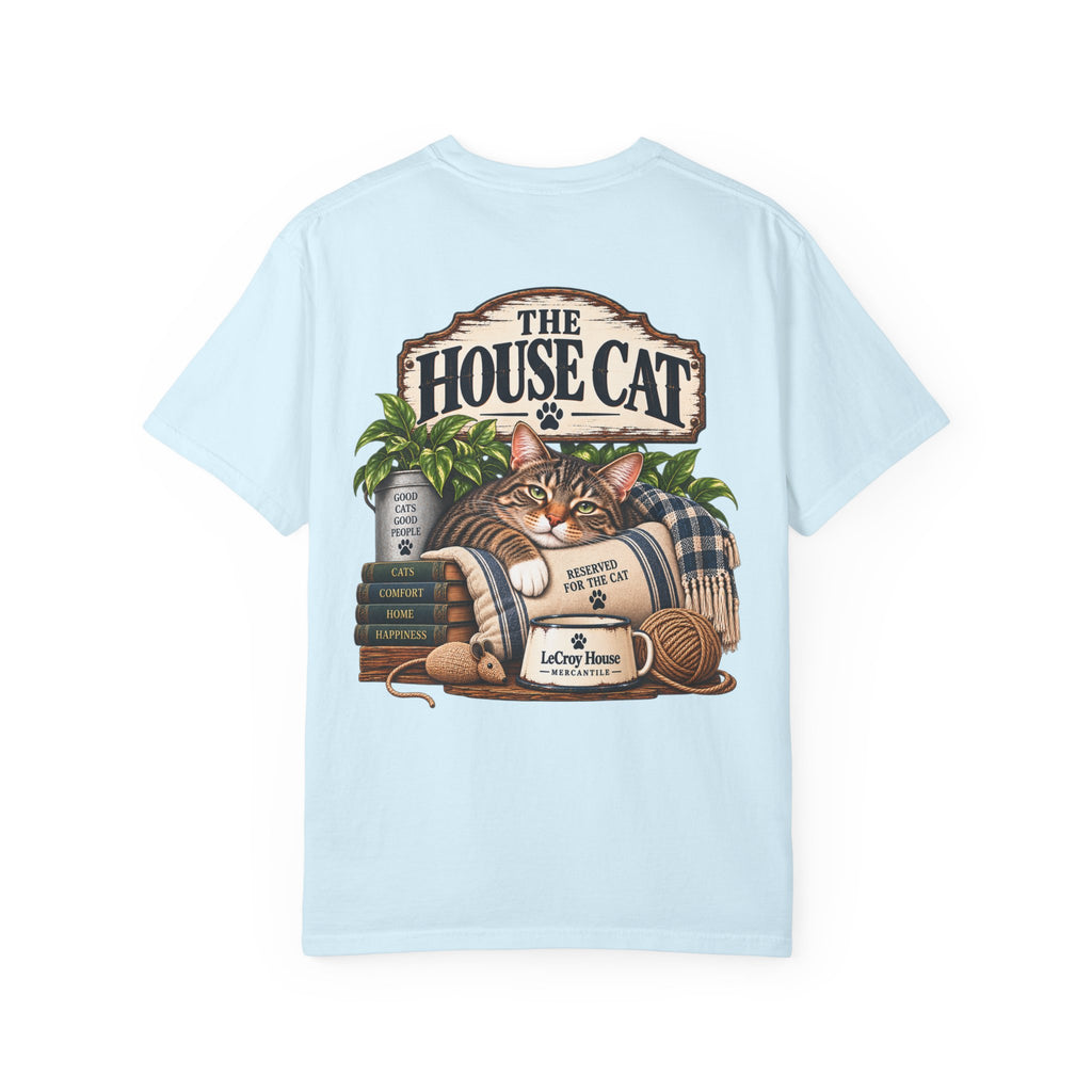 House Cat T-Shirt — Cozy Cat Lover Graphic Tee