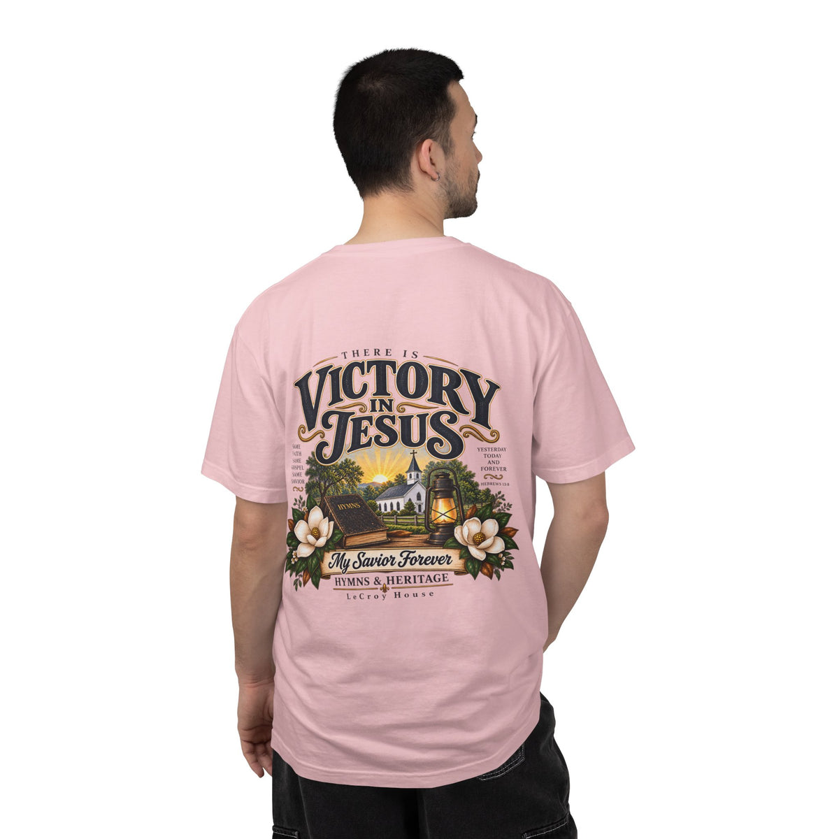 Victory in Jesus T-Shirt — Christian Faith Graphic Tee