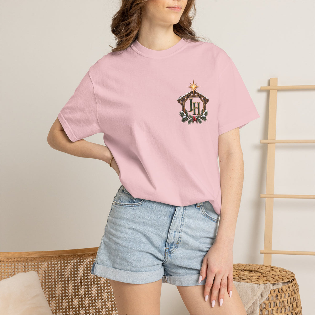 Christmas Nativity T-Shirt — "The Manger Season" Holiday Tee