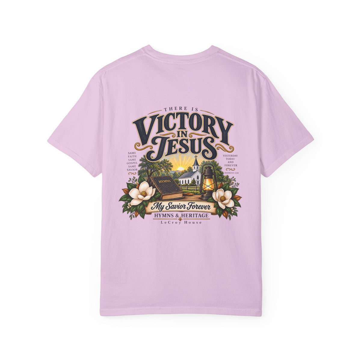Victory in Jesus T-Shirt — Christian Faith Graphic Tee