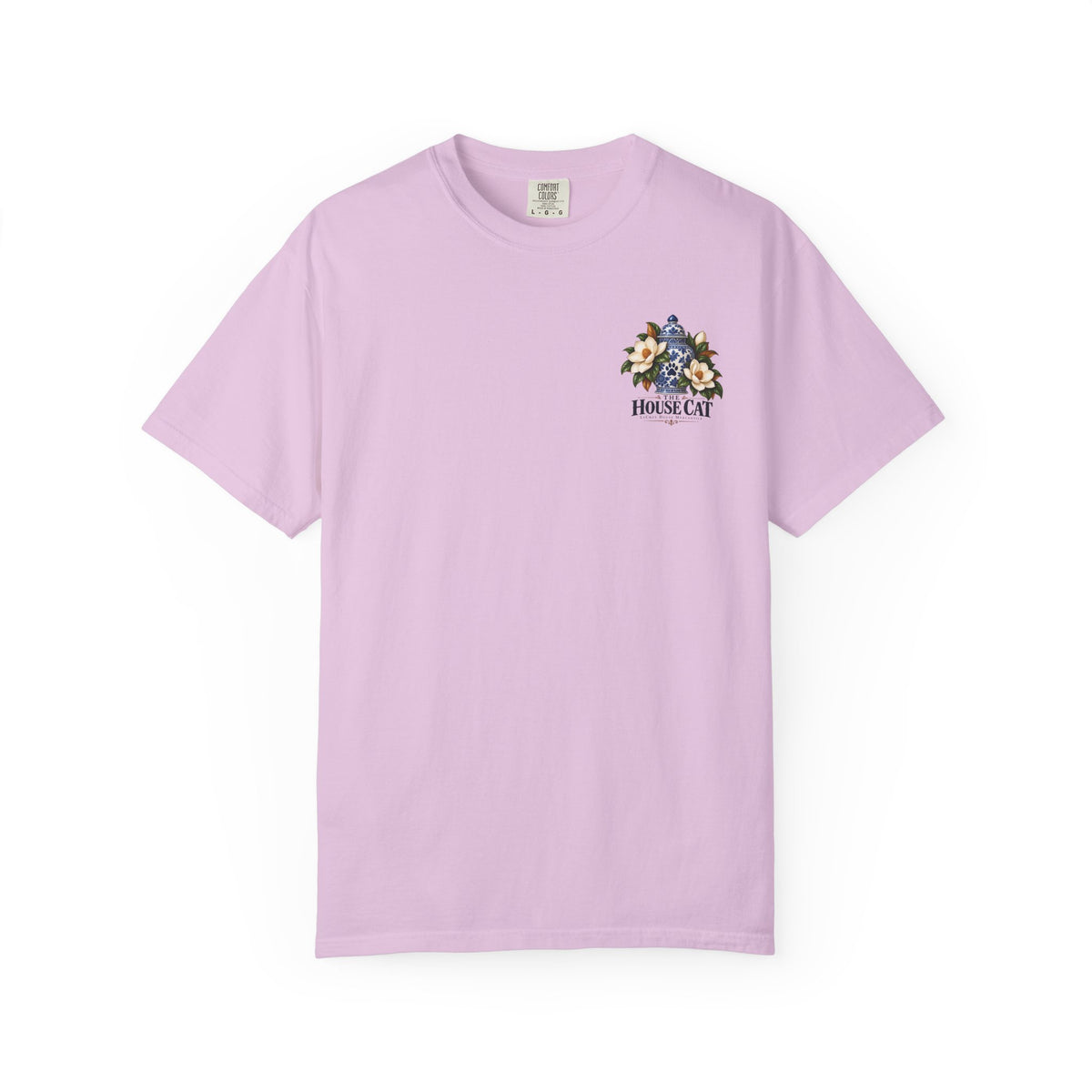 T-Shirt — Cozy Cat Lounge Graphic ("House Cat")