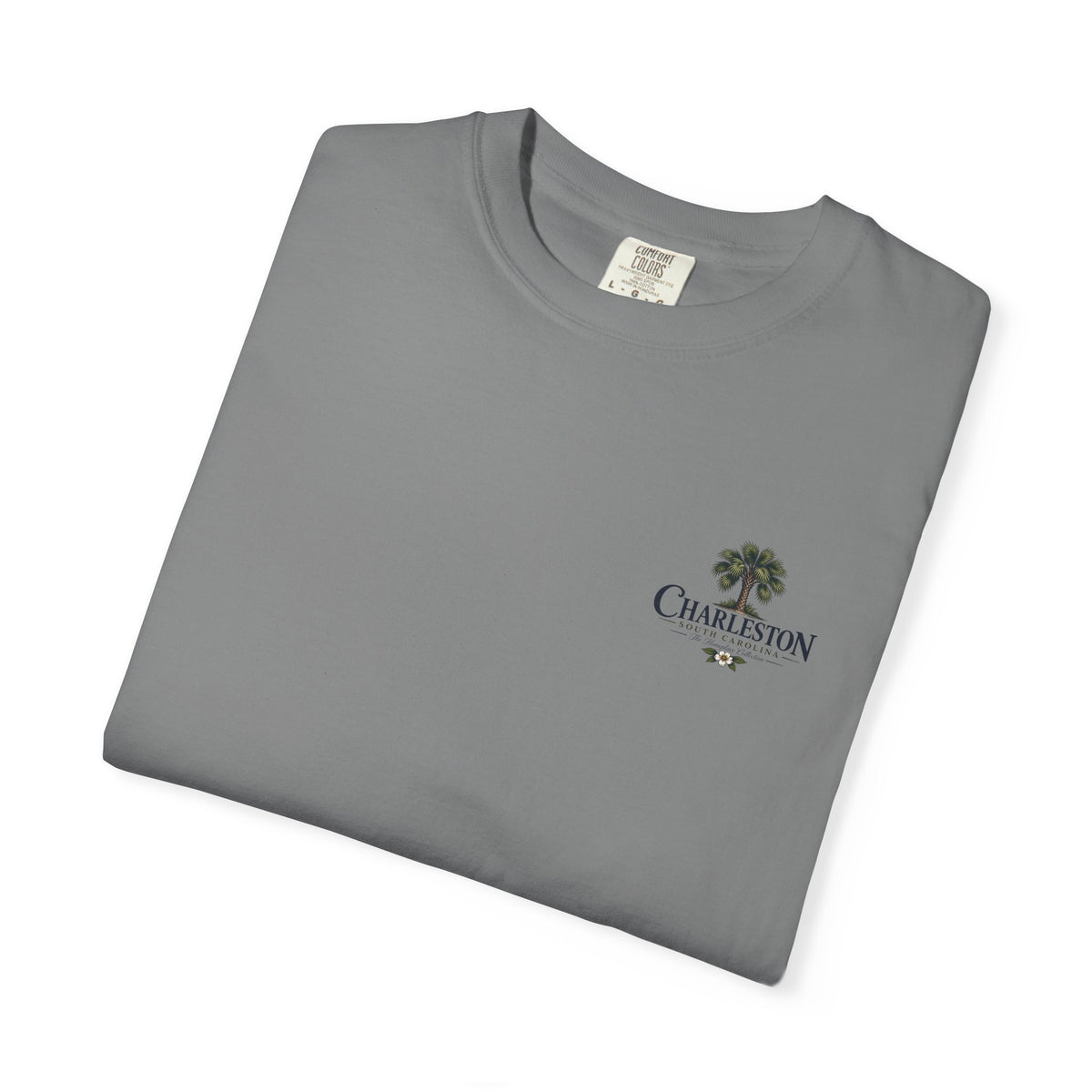 Charleston Lowcountry Graphic T-Shirt — Historic Waterfront Souvenir