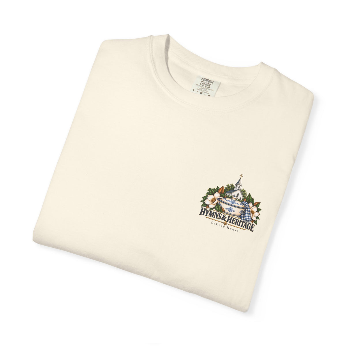 Dinner on the Grounds T-Shirt — Hymns & Heritage Southern Church Festival Tee