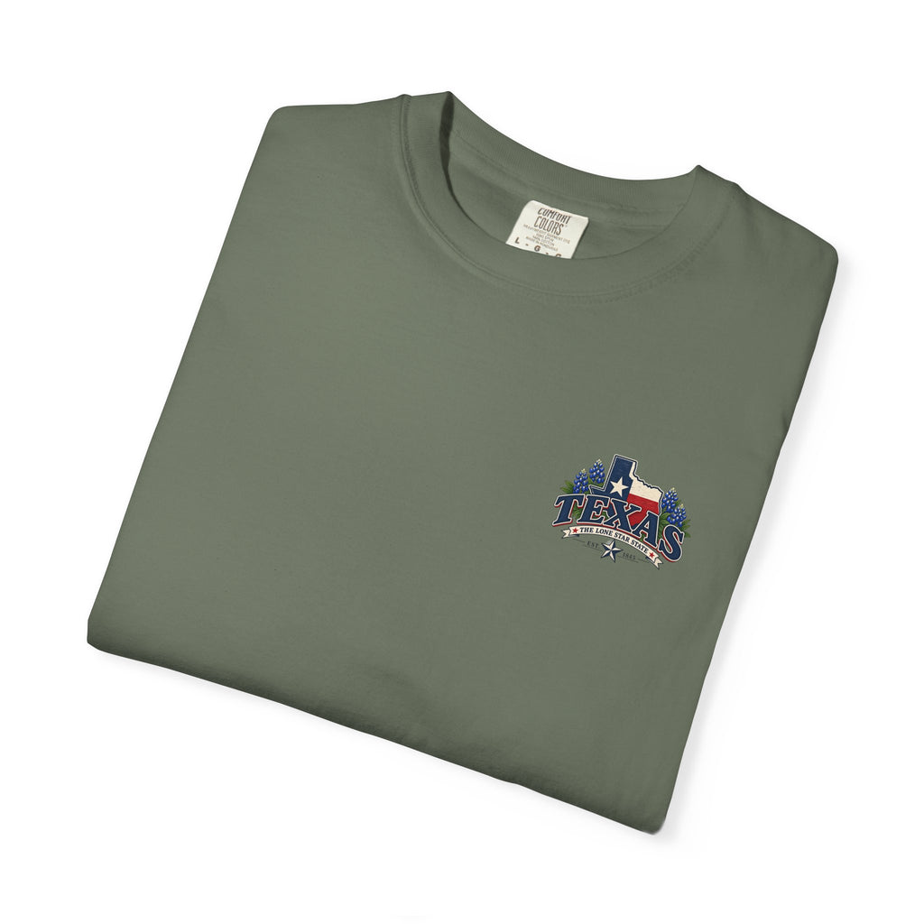 Texas Vintage Graphic T-Shirt — Lone Star State Scenic Design